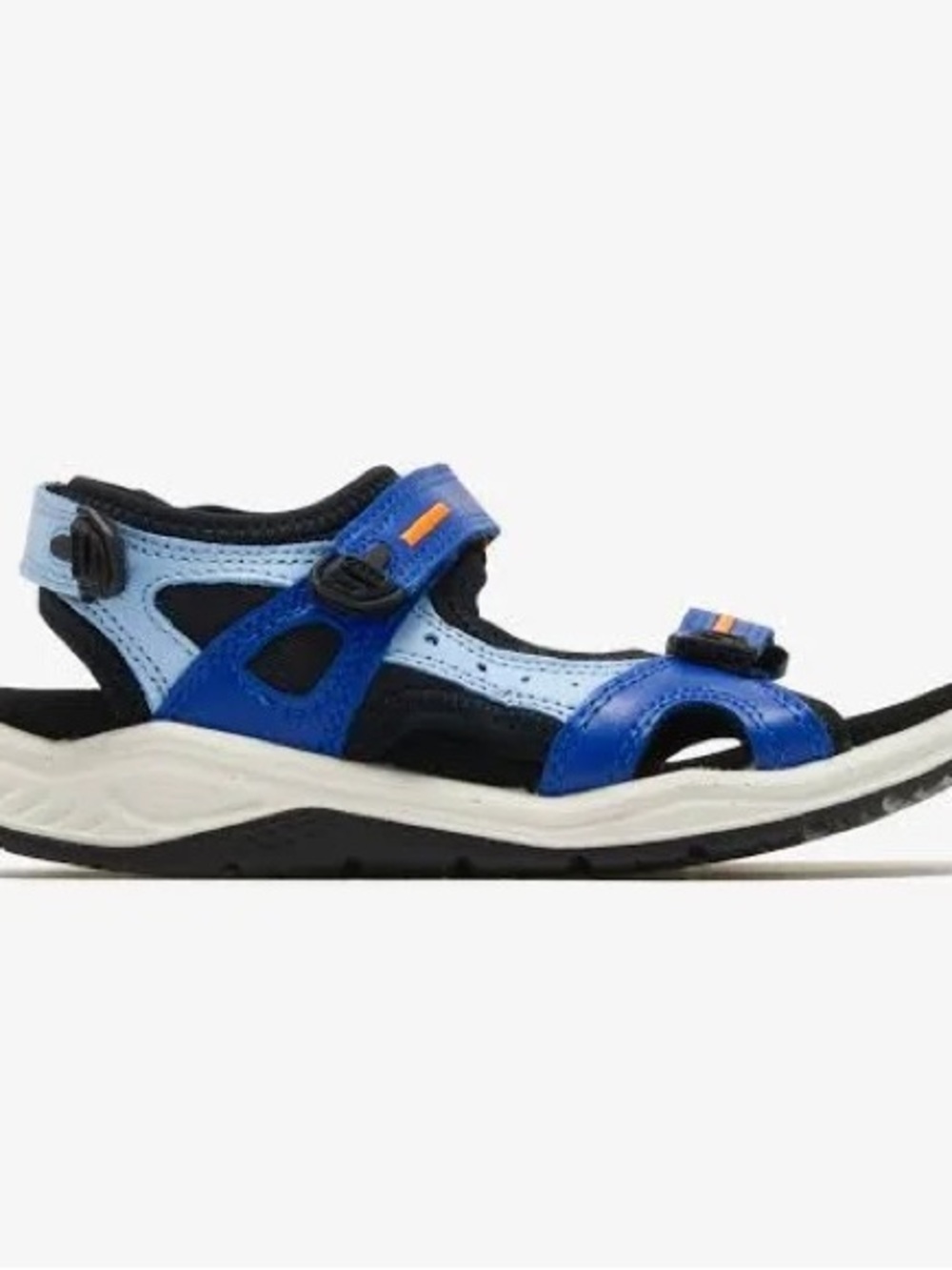 Ecco Blue Multi-Strap Kids Sport Sandals